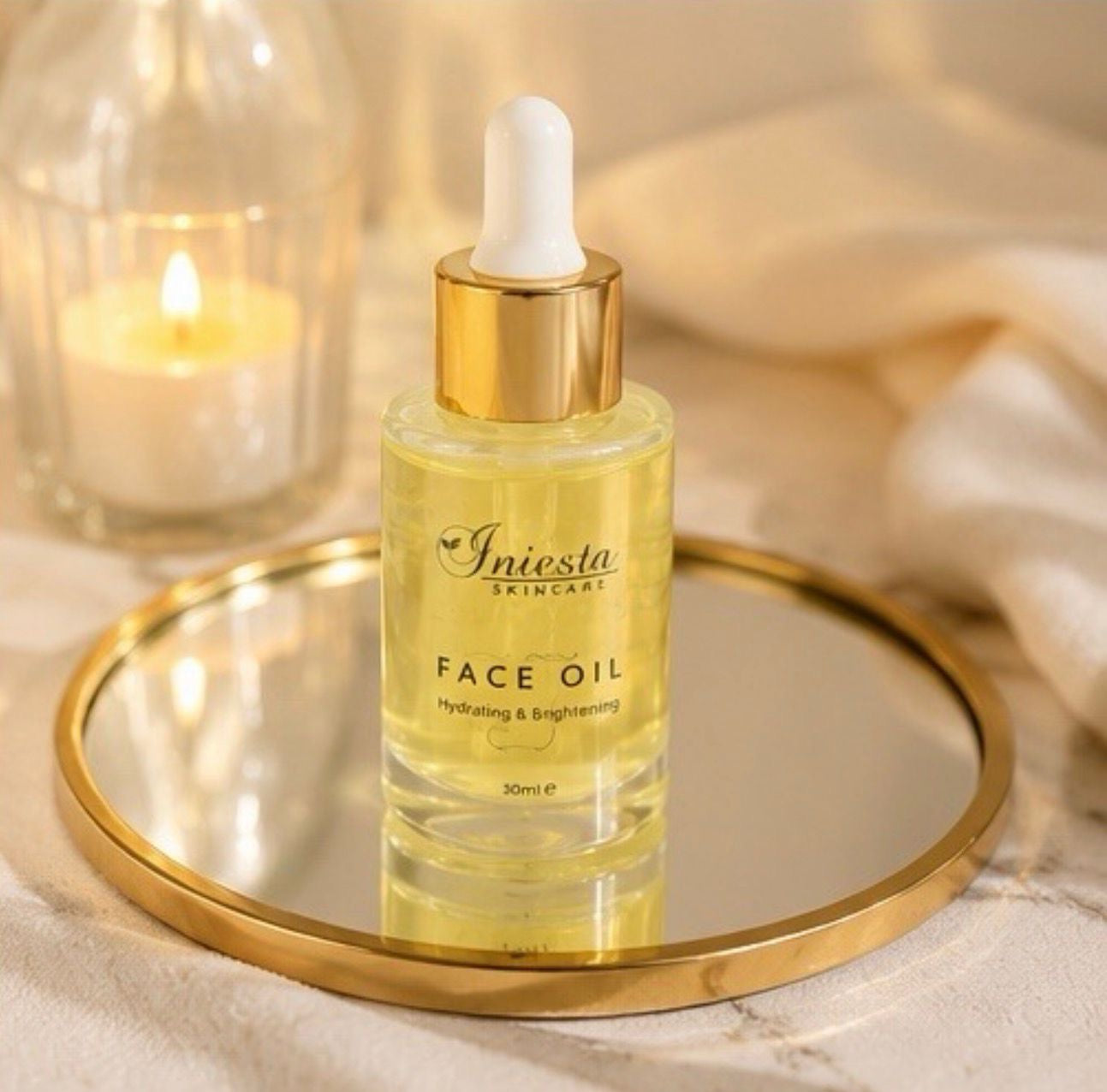 hydrating and brightening face oil